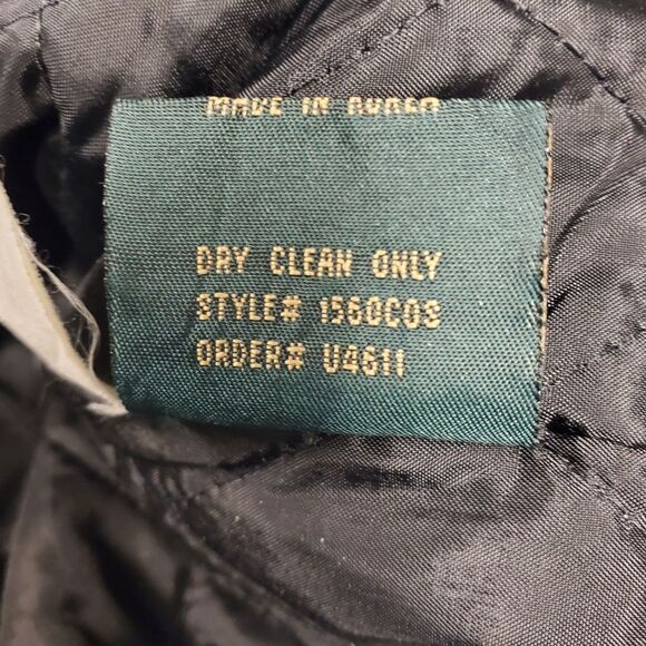 Vintage DASH CLASSICS Jacket Mens Large Beige Plaid Flannel Shacket Quilted Hunt - Picture 11 of 11